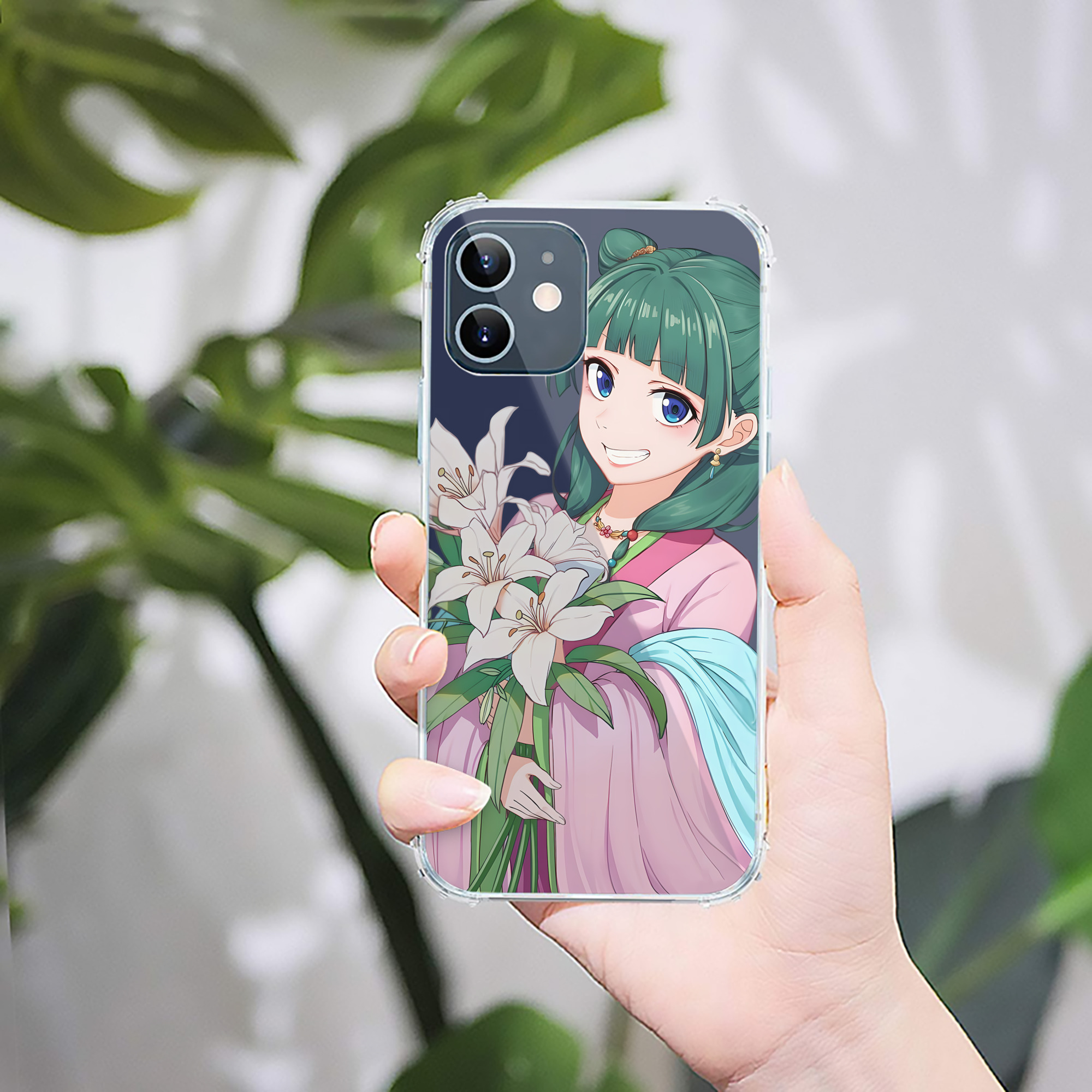 （画像用） 薬屋のひとりごと The Apothecary Diaries 【iPhone 12シリーズ対応】透明スマホケース（クリアソフトケース）
